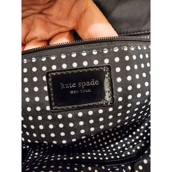 Kate Spade Nylon Hobo Black Shoulder Handbag - Picture 10 of 12